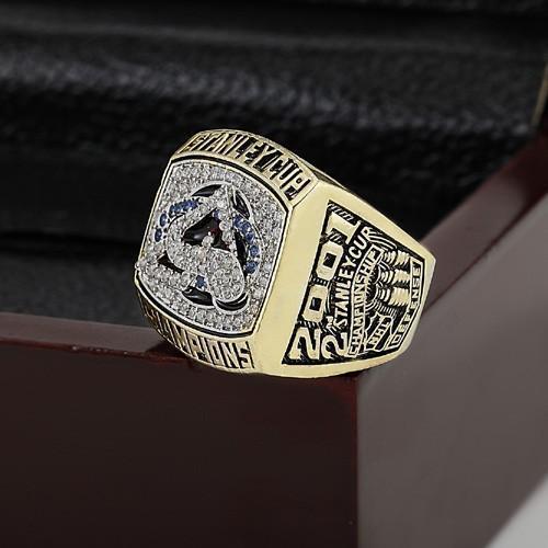 Colorado Avalanche 2001 Ray Bourque NHL Stanley Cup championship ring