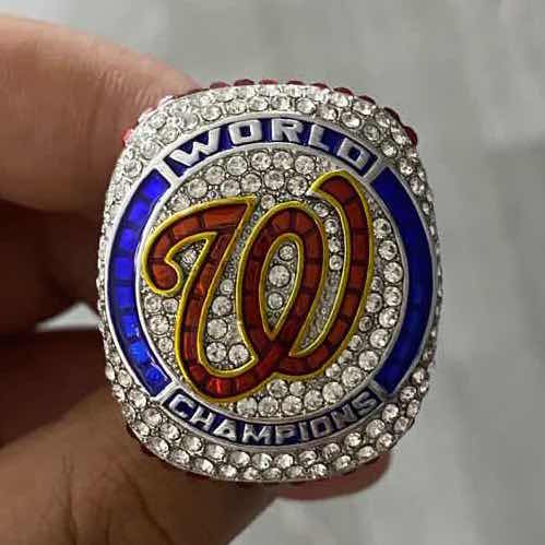 IN STOCK AUTHENTIC) 2019 Washington National World Series Ring