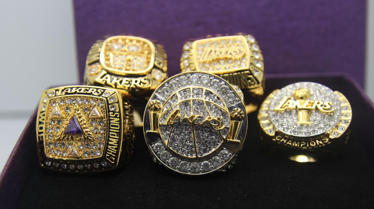 Los Angeles Lakers 2010 Kobe Bryant NBA Championship Ring Replica - Yes - 9