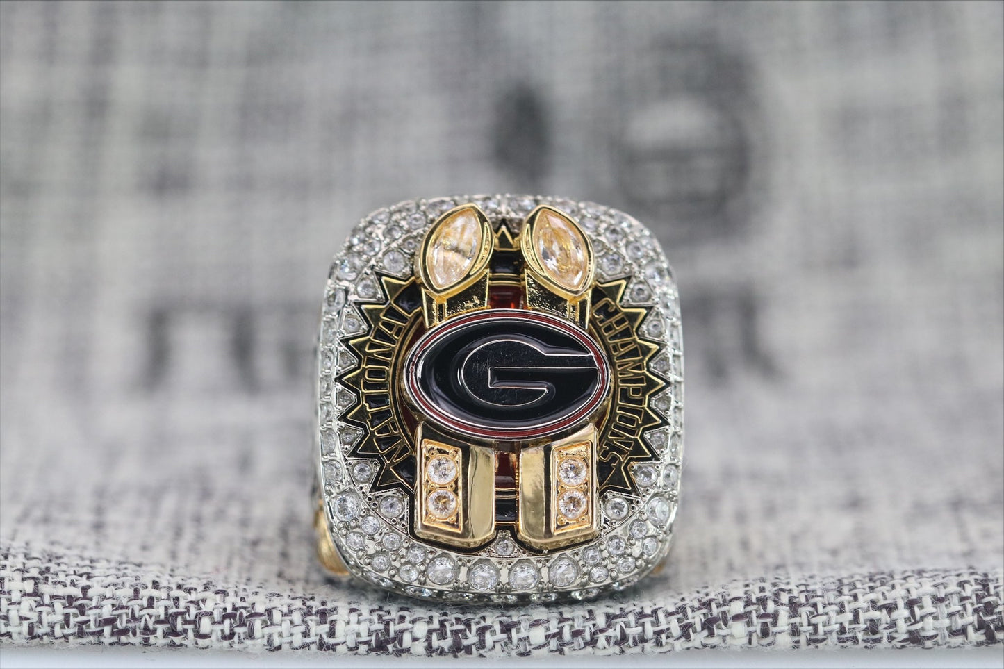 University of Georgia Bulldogs College Football National Championship Ring (2023) - Premium Series