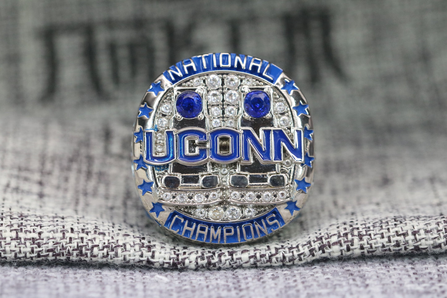 UCONN Huskies College Basketball Championship Ring (2024) - Premium Series