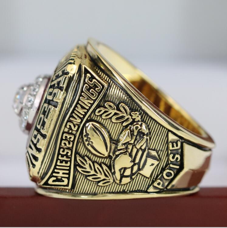 Kansas City Chiefs Super Bowl Ring (1969) - Premium Series - Rings For Champs, NFL rings, MLB rings, NBA rings, NHL rings, NCAA rings, Super bowl ring, Superbowl ring, Super bowl rings, Superbowl rings, Dallas Cowboys