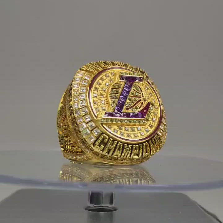 Los Angeles LA Lakers 2020 NBA World Championship Replica Ring