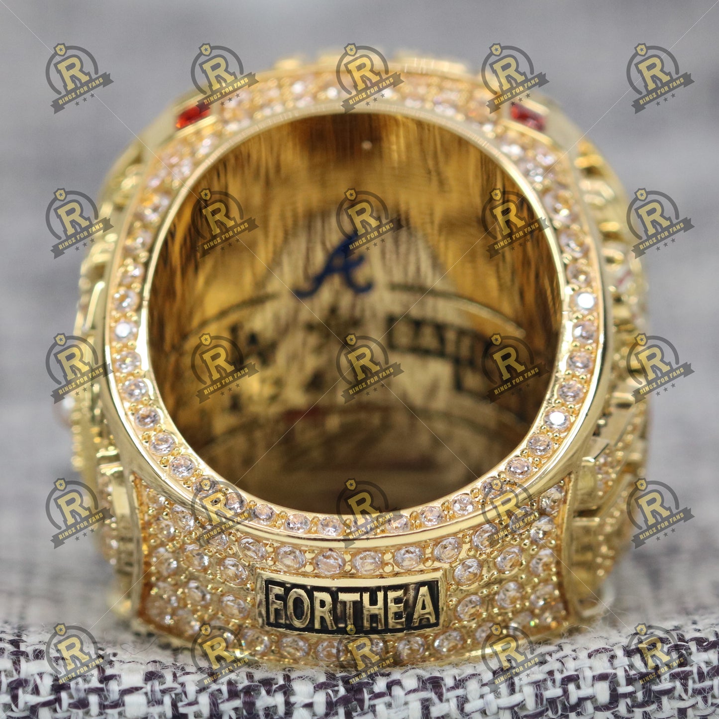 Atlanta Braves World Series Ring (2021) - Premium Series - Rings For Champs, NFL rings, MLB rings, NBA rings, NHL rings, NCAA rings, Super bowl ring, Superbowl ring, Super bowl rings, Superbowl rings, Dallas Cowboys