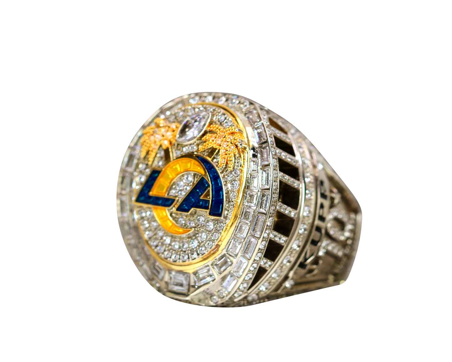 Los Angeles Rams Super Bowl Ring (2022) - Premium Series - Rings For Champs, NFL rings, MLB rings, NBA rings, NHL rings, NCAA rings, Super bowl ring, Superbowl ring, Super bowl rings, Superbowl rings, Dallas Cowboys
