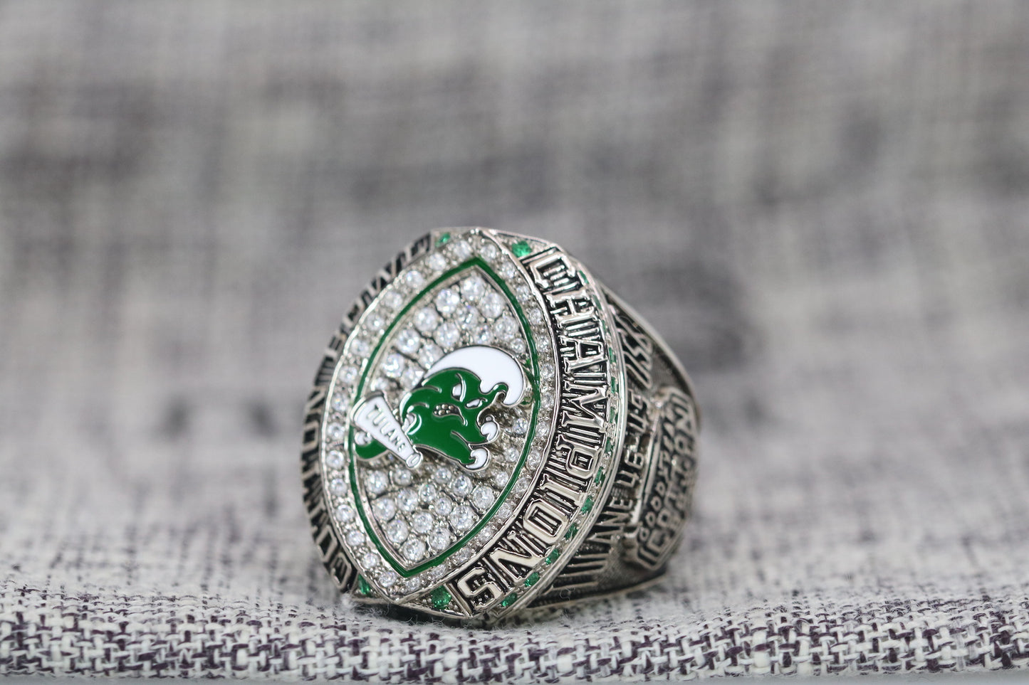 Tulane University Green Wave College Football Cotton Bowl Ring (2023) - Premium Series