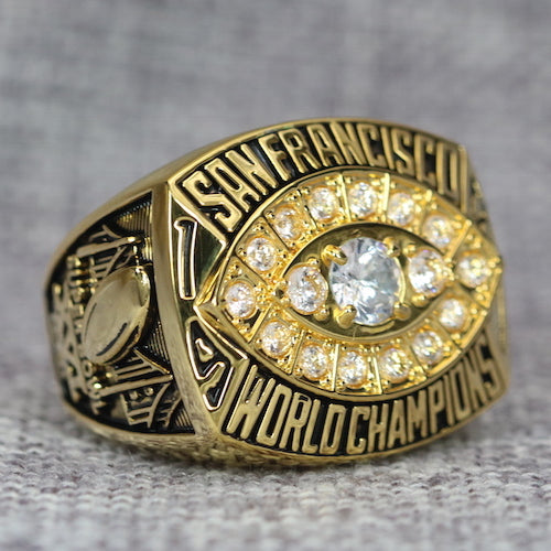 San Francisco 49ers Super Bowl Ring (1981) - Premium Series - Rings For Champs, NFL rings, MLB rings, NBA rings, NHL rings, NCAA rings, Super bowl ring, Superbowl ring, Super bowl rings, Superbowl rings, Dallas Cowboys