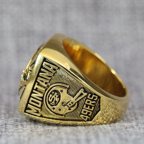 San Francisco 49ers Super Bowl Ring (1981) - Premium Series - Rings For Champs, NFL rings, MLB rings, NBA rings, NHL rings, NCAA rings, Super bowl ring, Superbowl ring, Super bowl rings, Superbowl rings, Dallas Cowboys