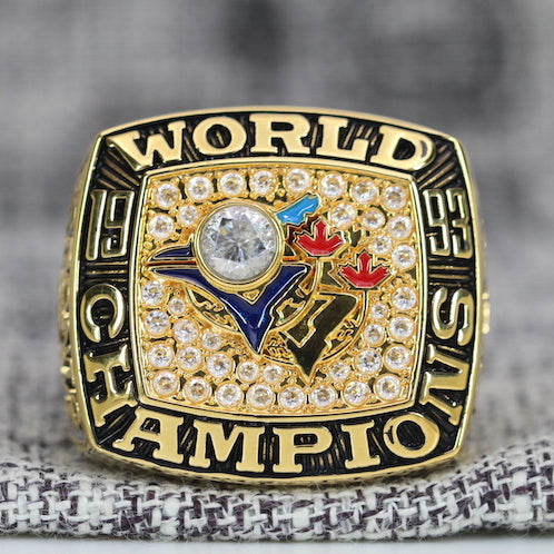 Toronto Blue Jays World Series Ring (1993) - Premium Series - Rings For Champs, NFL rings, MLB rings, NBA rings, NHL rings, NCAA rings, Super bowl ring, Superbowl ring, Super bowl rings, Superbowl rings, Dallas Cowboys