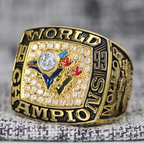 Toronto Blue Jays World Series Ring (1993) - Premium Series - Rings For Champs, NFL rings, MLB rings, NBA rings, NHL rings, NCAA rings, Super bowl ring, Superbowl ring, Super bowl rings, Superbowl rings, Dallas Cowboys