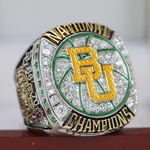 Baylor Bears College Basketball National Championship Ring (2019) - Premium Series - Rings For Champs, NFL rings, MLB rings, NBA rings, NHL rings, NCAA rings, Super bowl ring, Superbowl ring, Super bowl rings, Superbowl rings, Dallas Cowboys
