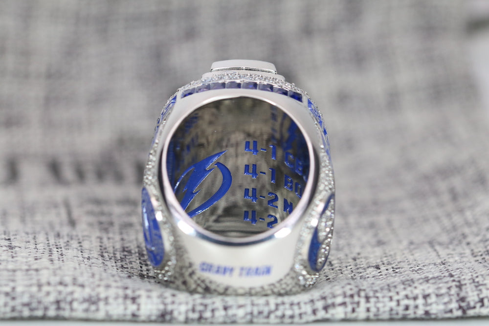 Tampa Bay Lightning's 2020 Stanley Cup Ring Sets a Jostens Record for Gem  Weight