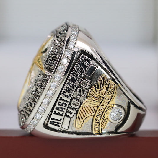 Tampa Bay Rays AL Championship Ring (2020) - Premium Series - Rings For Champs, NFL rings, MLB rings, NBA rings, NHL rings, NCAA rings, Super bowl ring, Superbowl ring, Super bowl rings, Superbowl rings, Dallas Cowboys