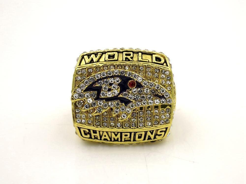 Baltimore Ravens Super Bowl Ring (2000) - Rings For Champs, NFL rings, MLB rings, NBA rings, NHL rings, NCAA rings, Super bowl ring, Superbowl ring, Super bowl rings, Superbowl rings, Dallas Cowboys