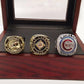 Chicago Cubs World Series 3 Ring Set (1907, 1908, 2016) - Rings For Champs, NFL rings, MLB rings, NBA rings, NHL rings, NCAA rings, Super bowl ring, Superbowl ring, Super bowl rings, Superbowl rings, Dallas Cowboys