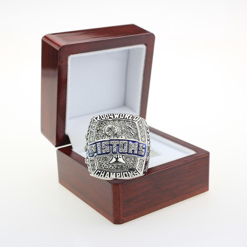 Detroit Pistons NBA Championship Ring (2004) – Rings For Champs