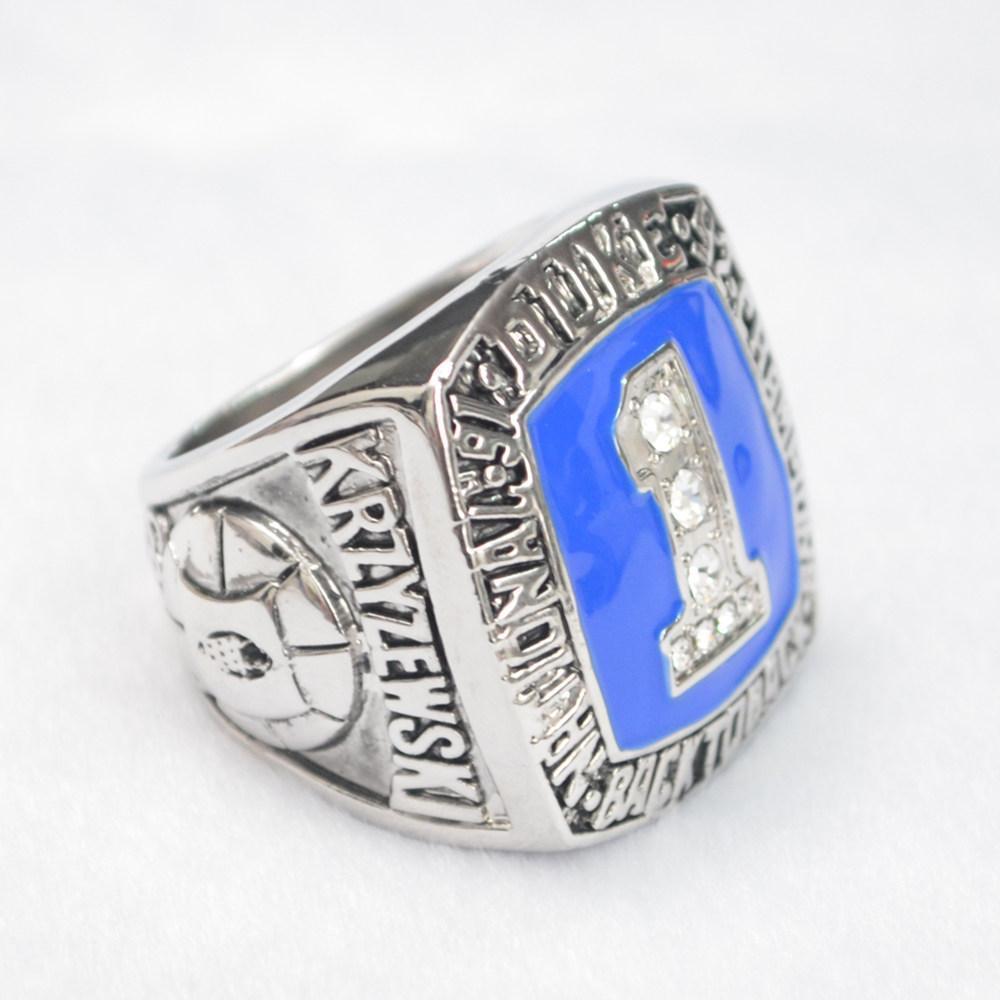 Duke University Blue Devils College Basketball Championship Ring (1992) - Rings For Champs, NFL rings, MLB rings, NBA rings, NHL rings, NCAA rings, Super bowl ring, Superbowl ring, Super bowl rings, Superbowl rings, Dallas Cowboys