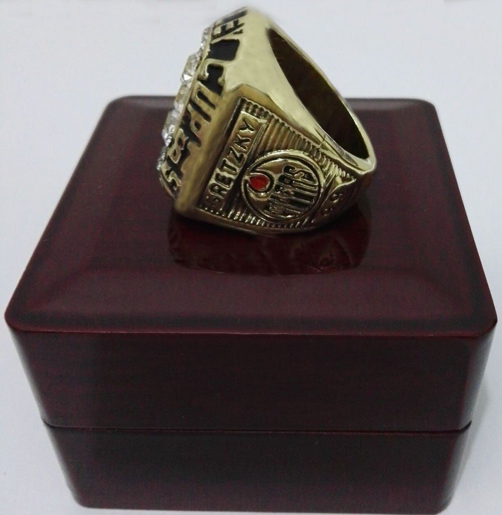 Edmonton Oilers Stanley Cup Ring (1987) - Rings For Champs, NFL rings, MLB rings, NBA rings, NHL rings, NCAA rings, Super bowl ring, Superbowl ring, Super bowl rings, Superbowl rings, Dallas Cowboys