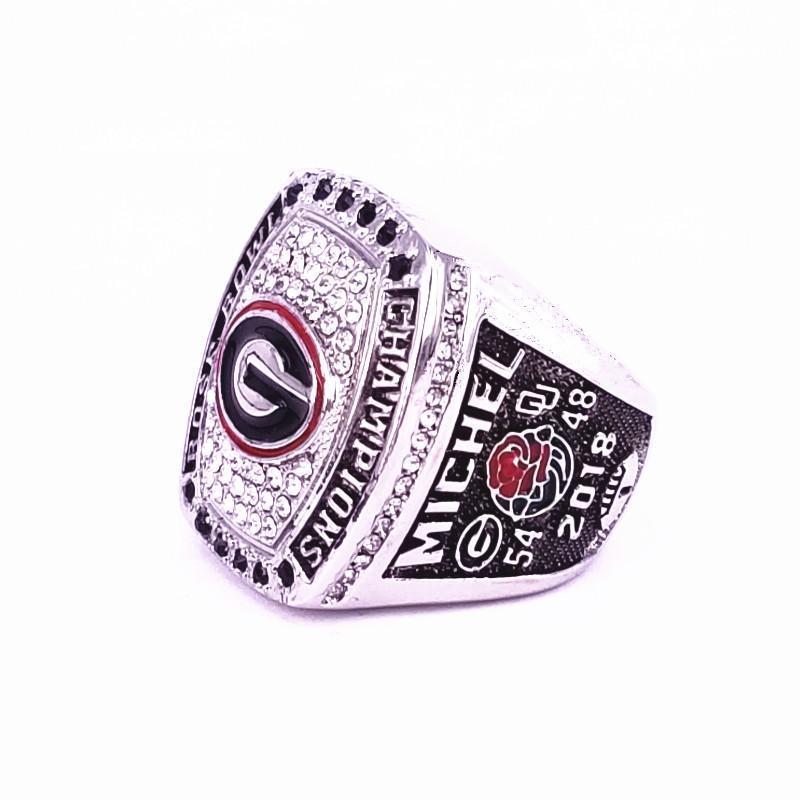 Georgia Bulldogs Rose Bowl College Championship Ring (2018) - Rings For Champs, NFL rings, MLB rings, NBA rings, NHL rings, NCAA rings, Super bowl ring, Superbowl ring, Super bowl rings, Superbowl rings, Dallas Cowboys