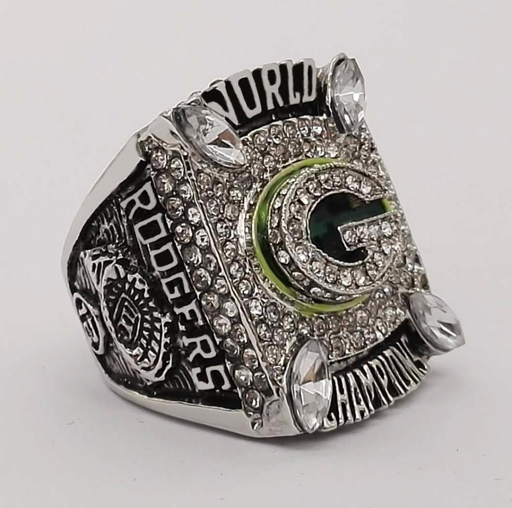 Green Bay Packers Super Bowl Ring (2010) - Rogers - Rings For Champs, NFL rings, MLB rings, NBA rings, NHL rings, NCAA rings, Super bowl ring, Superbowl ring, Super bowl rings, Superbowl rings, Dallas Cowboys