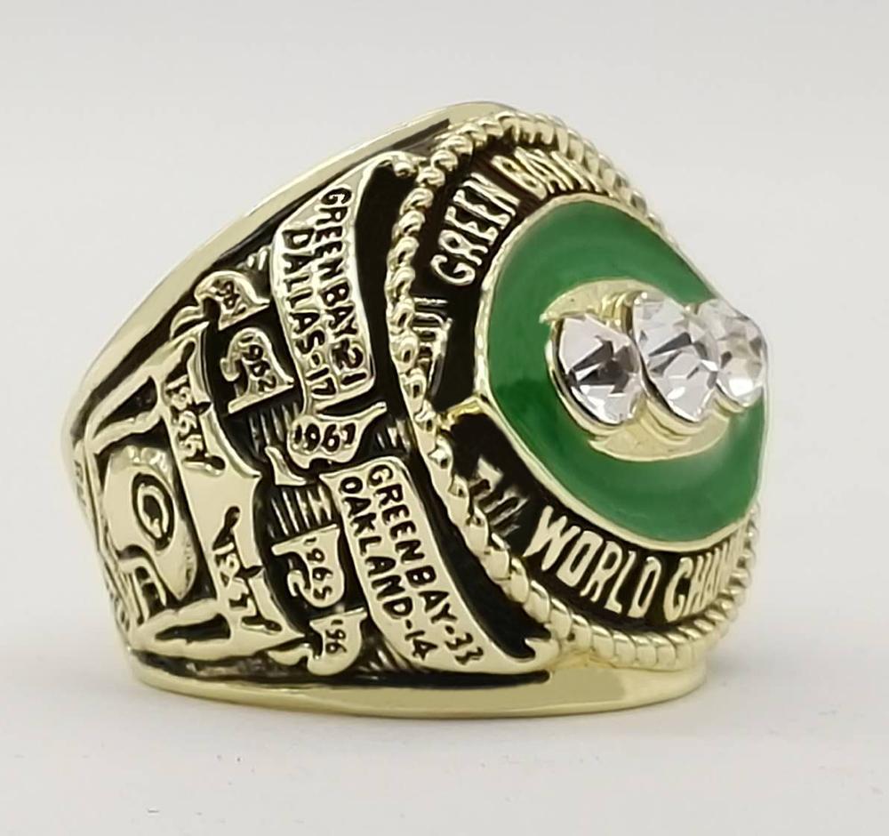 Green Bay Super Bowl Ring (1967) - Rings For Champs, NFL rings, MLB rings, NBA rings, NHL rings, NCAA rings, Super bowl ring, Superbowl ring, Super bowl rings, Superbowl rings, Dallas Cowboys