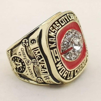 Kansas City Chiefs Super Bowl Ring (1969) - Rings For Champs, NFL rings, MLB rings, NBA rings, NHL rings, NCAA rings, Super bowl ring, Superbowl ring, Super bowl rings, Superbowl rings, Dallas Cowboys