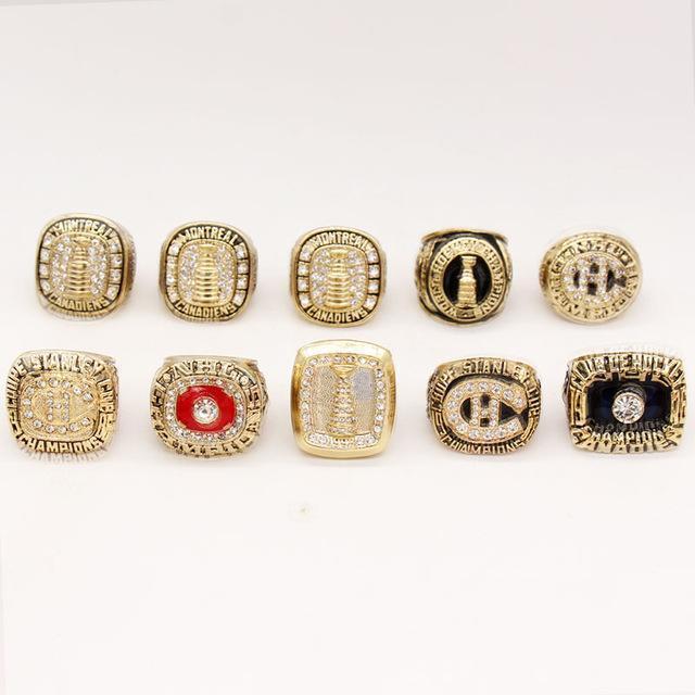 Montreal Canadiens Stanley Cup 7 Ring Set (1959, 1973, 1977, 1978, 1979, 1986, 1993) - Rings For Champs, NFL rings, MLB rings, NBA rings, NHL rings, NCAA rings, Super bowl ring, Superbowl ring, Super bowl rings, Superbowl rings, Dallas Cowboys
