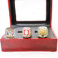 Clemson Tigers College National Championship 3 Ring Set (1981, 2016, 2018) - Rings For Champs, NFL rings, MLB rings, NBA rings, NHL rings, NCAA rings, Super bowl ring, Superbowl ring, Super bowl rings, Superbowl rings, Dallas Cowboys