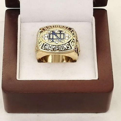 Notre Dame Fighting Irish College Football National Championship Ring (1988) - Rings For Champs, NFL rings, MLB rings, NBA rings, NHL rings, NCAA rings, Super bowl ring, Superbowl ring, Super bowl rings, Superbowl rings, Dallas Cowboys