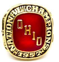 Ohio State Buckeyes College Football National Championship Ring (1957) - Rings For Champs, NFL rings, MLB rings, NBA rings, NHL rings, NCAA rings, Super bowl ring, Superbowl ring, Super bowl rings, Superbowl rings, Dallas Cowboys