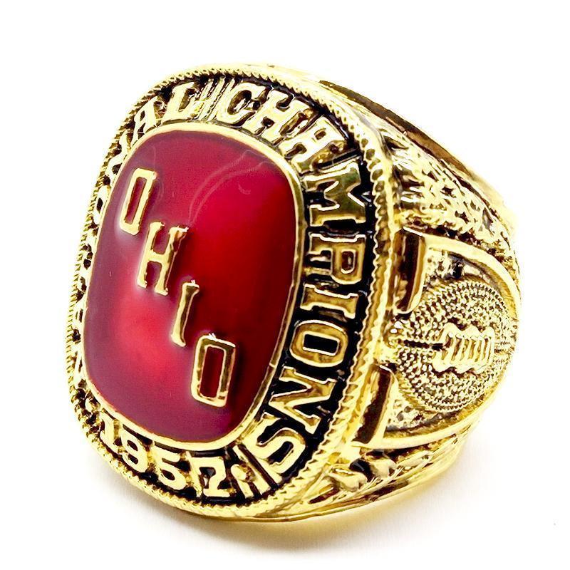 Ohio State Buckeyes College Football National Championship Ring (1957) - Rings For Champs, NFL rings, MLB rings, NBA rings, NHL rings, NCAA rings, Super bowl ring, Superbowl ring, Super bowl rings, Superbowl rings, Dallas Cowboys