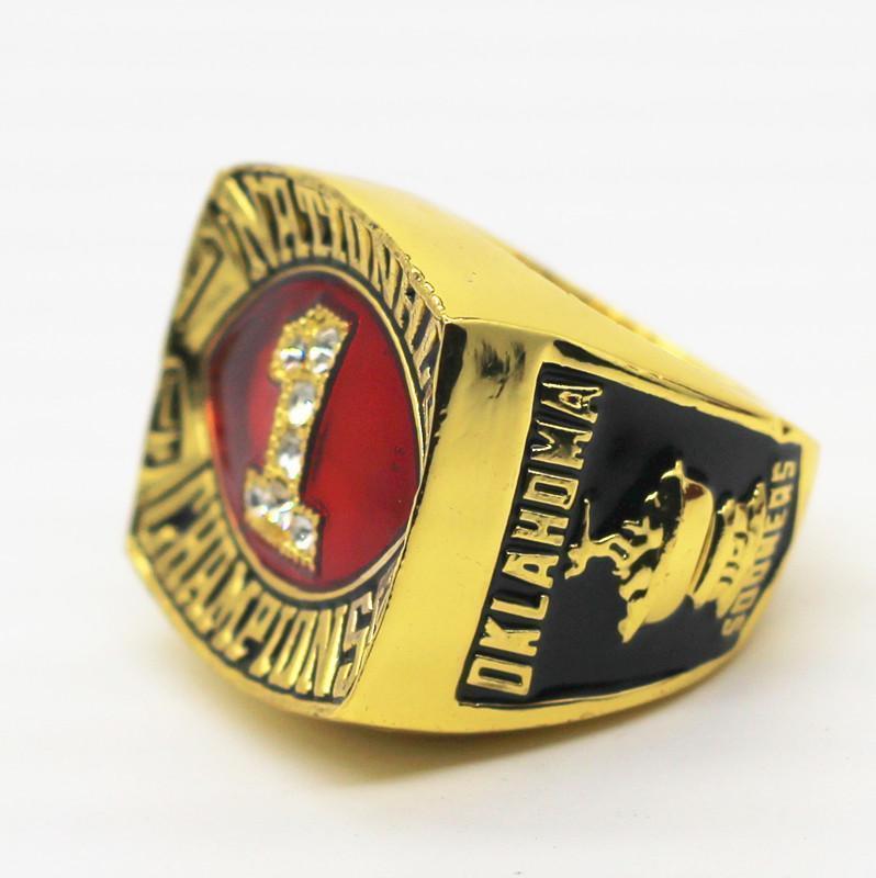 Oklahoma Sooners College Football National Championship Ring (1985) - Rings For Champs, NFL rings, MLB rings, NBA rings, NHL rings, NCAA rings, Super bowl ring, Superbowl ring, Super bowl rings, Superbowl rings, Dallas Cowboys