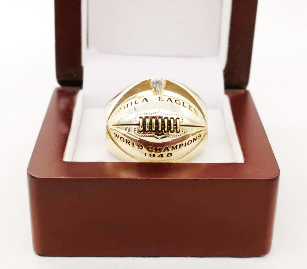 Philadelphia Eagles Championship Ring (1948) - Rings For Champs, NFL rings, MLB rings, NBA rings, NHL rings, NCAA rings, Super bowl ring, Superbowl ring, Super bowl rings, Superbowl rings, Dallas Cowboys