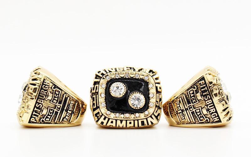 Pittsburgh Penguins Stanley Cup 5 Ring Set (1991, 1992, 2009, 2016, 2017) - Rings For Champs, NFL rings, MLB rings, NBA rings, NHL rings, NCAA rings, Super bowl ring, Superbowl ring, Super bowl rings, Superbowl rings, Dallas Cowboys