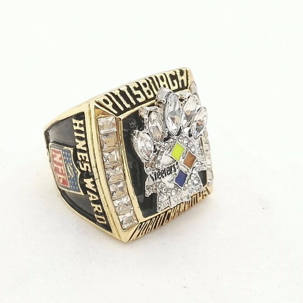 Pittsburgh Steelers Super Bowl Ring (2005) - Rings For Champs, NFL rings, MLB rings, NBA rings, NHL rings, NCAA rings, Super bowl ring, Superbowl ring, Super bowl rings, Superbowl rings, Dallas Cowboys