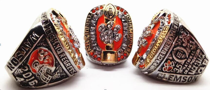Clemson Tigers College Football National Championship Ring (2016) - Rings For Champs, NFL rings, MLB rings, NBA rings, NHL rings, NCAA rings, Super bowl ring, Superbowl ring, Super bowl rings, Superbowl rings, Dallas Cowboys