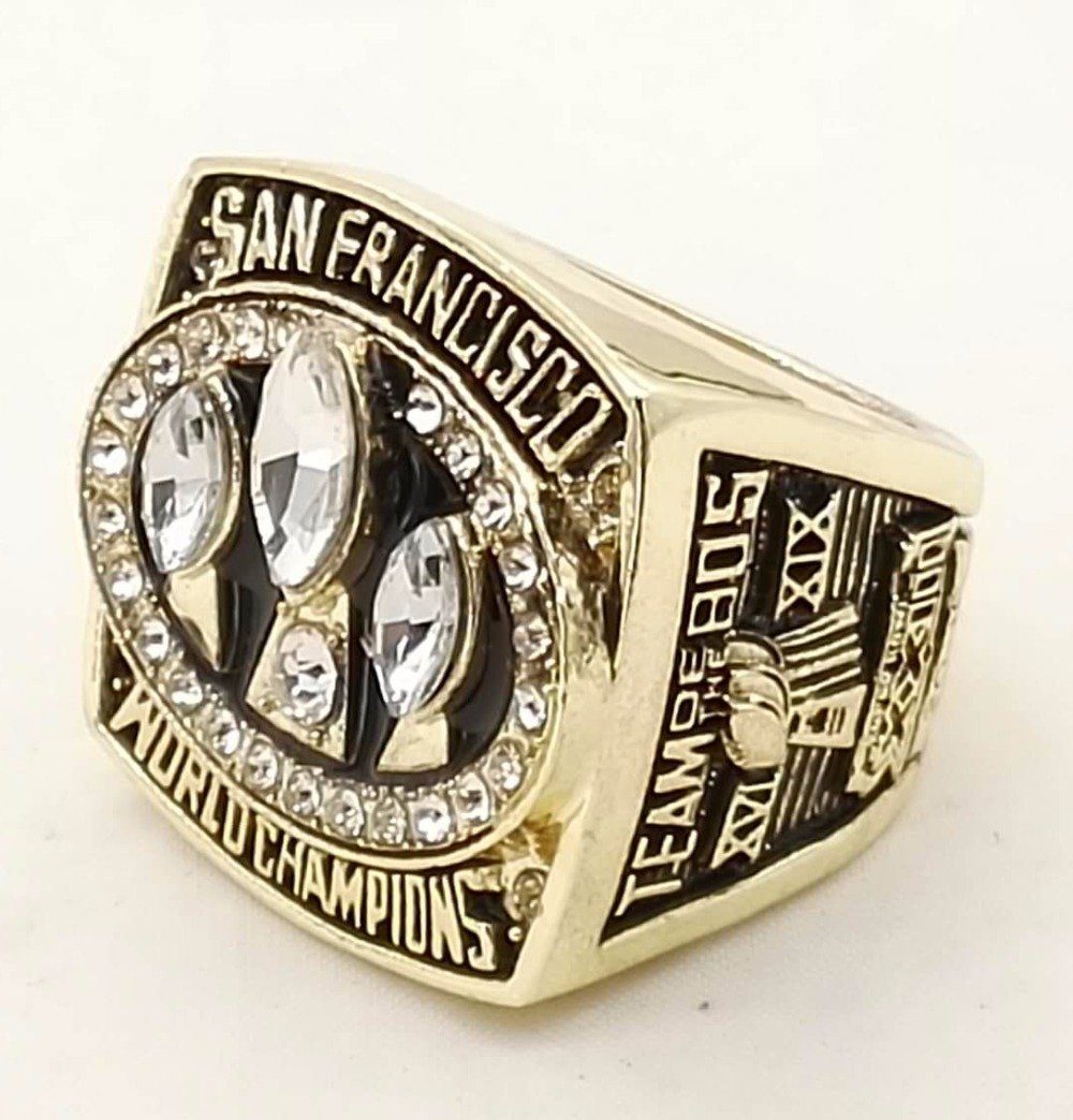 San Francisco 49ers Super Bowl Ring (1988) - Rings For Champs, NFL rings, MLB rings, NBA rings, NHL rings, NCAA rings, Super bowl ring, Superbowl ring, Super bowl rings, Superbowl rings, Dallas Cowboys