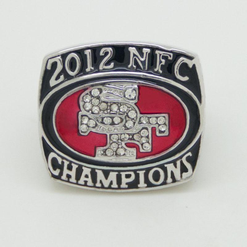 San Francisco 49ers NFC Championship Ring (2012) - Rings For Champs, NFL rings, MLB rings, NBA rings, NHL rings, NCAA rings, Super bowl ring, Superbowl ring, Super bowl rings, Superbowl rings, Dallas Cowboys