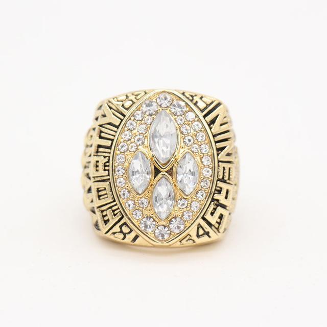 San Francisco 49ers Super Bowl Ring (1989) - Rings For Champs, NFL rings, MLB rings, NBA rings, NHL rings, NCAA rings, Super bowl ring, Superbowl ring, Super bowl rings, Superbowl rings, Dallas Cowboys