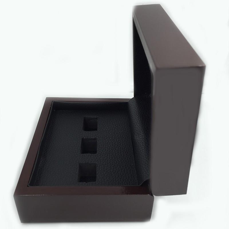Solid Wooden Box?(3 Holes) - Rings For Champs, NFL rings, MLB rings, NBA rings, NHL rings, NCAA rings, Super bowl ring, Superbowl ring, Super bowl rings, Superbowl rings, Dallas Cowboys