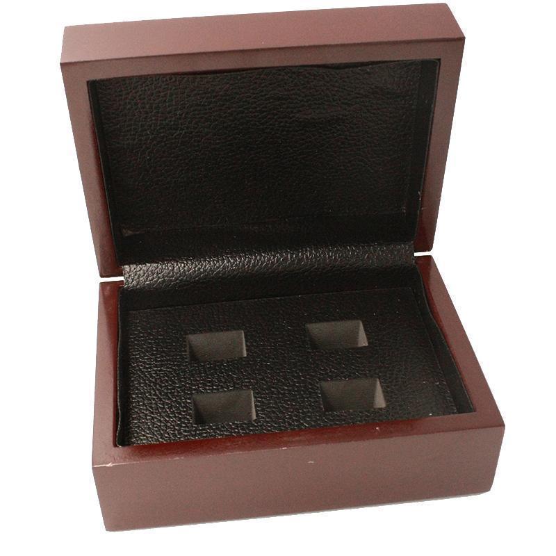 Solid Wooden Box?(4 Holes) - Rings For Champs, NFL rings, MLB rings, NBA rings, NHL rings, NCAA rings, Super bowl ring, Superbowl ring, Super bowl rings, Superbowl rings, Dallas Cowboys