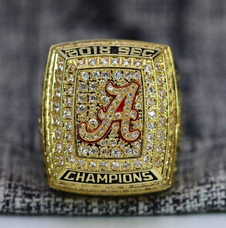 Alabama Crimson Tide SEC Championship Ring (2018) - Premium Series - Rings For Champs, NFL rings, MLB rings, NBA rings, NHL rings, NCAA rings, Super bowl ring, Superbowl ring, Super bowl rings, Superbowl rings, Dallas Cowboys