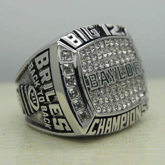 Baylor Bears Big 12 College Football Championship Ring (2014) - Premium Series - Rings For Champs, NFL rings, MLB rings, NBA rings, NHL rings, NCAA rings, Super bowl ring, Superbowl ring, Super bowl rings, Superbowl rings, Dallas Cowboys