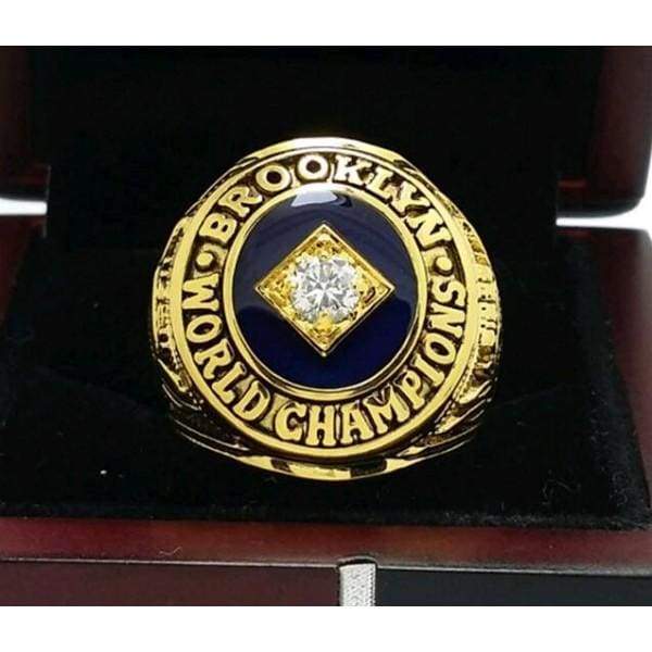 Brooklyn Dodgers World Series Ring (1955) - Premium Series - Rings For Champs, NFL rings, MLB rings, NBA rings, NHL rings, NCAA rings, Super bowl ring, Superbowl ring, Super bowl rings, Superbowl rings, Dallas Cowboys