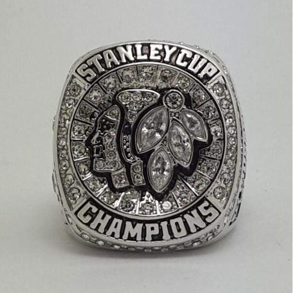 Chicago Blackhawks Stanley Cup Ring (2015) - Premium Series - Rings For Champs, NFL rings, MLB rings, NBA rings, NHL rings, NCAA rings, Super bowl ring, Superbowl ring, Super bowl rings, Superbowl rings, Dallas Cowboys