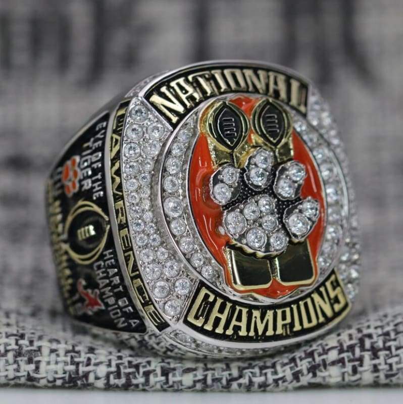 Clemson Tigers College Football National Championship Ring (2018) - Premium Series - Rings For Champs, NFL rings, MLB rings, NBA rings, NHL rings, NCAA rings, Super bowl ring, Superbowl ring, Super bowl rings, Superbowl rings, Dallas Cowboys