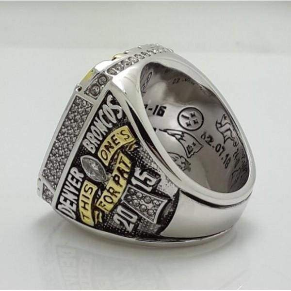 Denver Broncos Super Bowl Ring (2015) - Premium Series - Rings For Champs, NFL rings, MLB rings, NBA rings, NHL rings, NCAA rings, Super bowl ring, Superbowl ring, Super bowl rings, Superbowl rings, Dallas Cowboys
