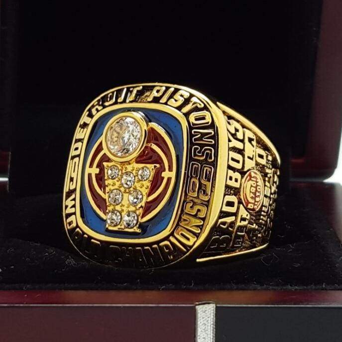 Detroit Pistons NBA Championship Ring (1989) - Premium Series - Rings For Champs, NFL rings, MLB rings, NBA rings, NHL rings, NCAA rings, Super bowl ring, Superbowl ring, Super bowl rings, Superbowl rings, Dallas Cowboys