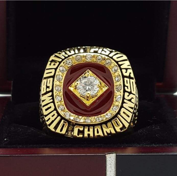 Detroit Pistons NBA Championship Ring (1990) - Premium Series - Rings For Champs, NFL rings, MLB rings, NBA rings, NHL rings, NCAA rings, Super bowl ring, Superbowl ring, Super bowl rings, Superbowl rings, Dallas Cowboys