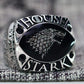 Game Of Thrones House Stark Ring - Premium Series - Rings For Champs, NFL rings, MLB rings, NBA rings, NHL rings, NCAA rings, Super bowl ring, Superbowl ring, Super bowl rings, Superbowl rings, Dallas Cowboys